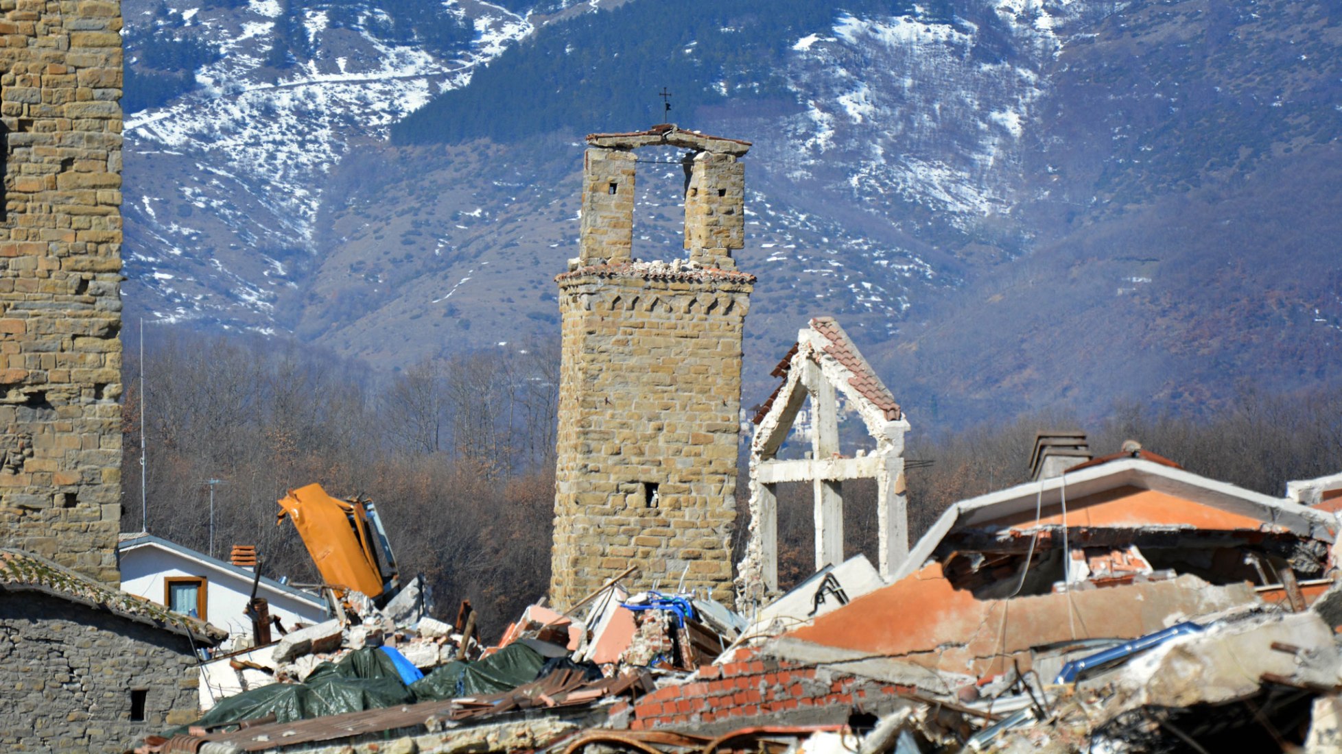 The town of Amatrice, Italy. Image courtesy of World Monuments Fund