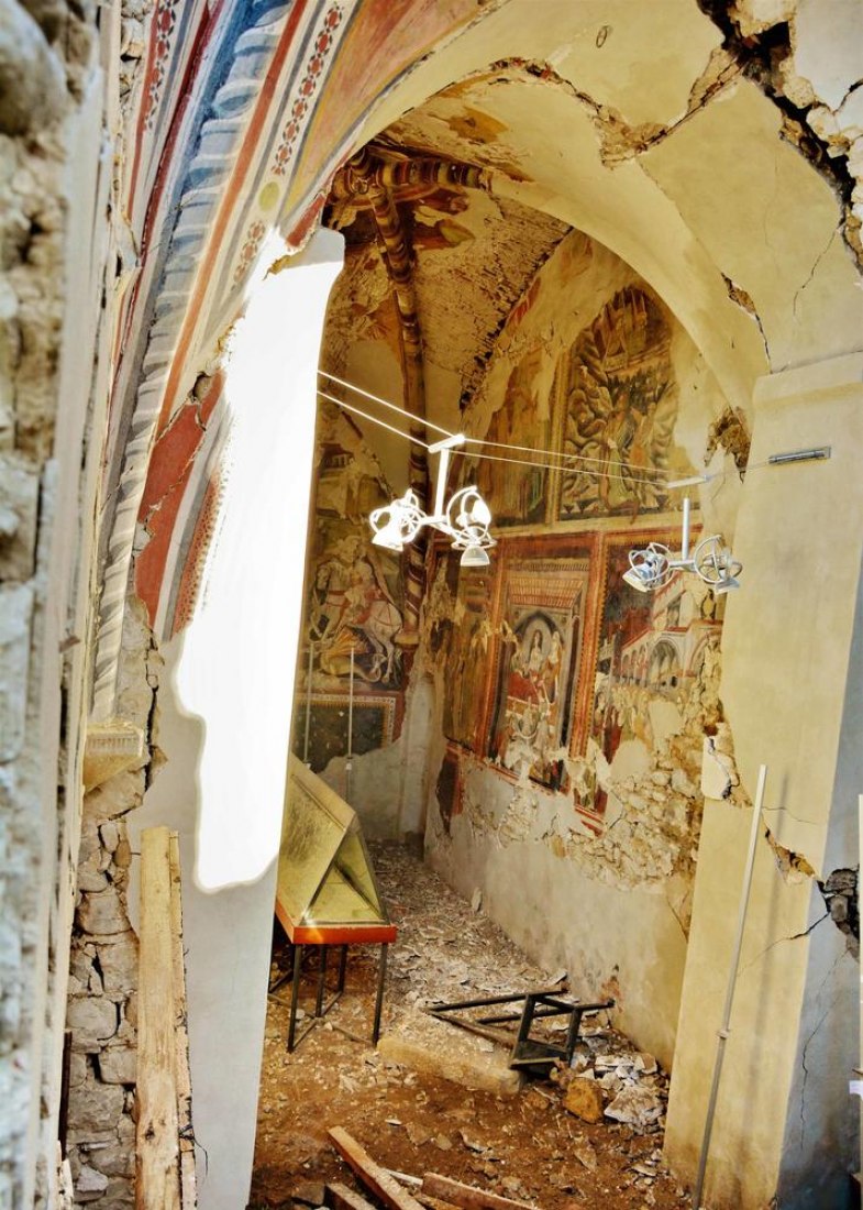 The town of Amatrice, Italy. Image courtesy of World Monuments Fund