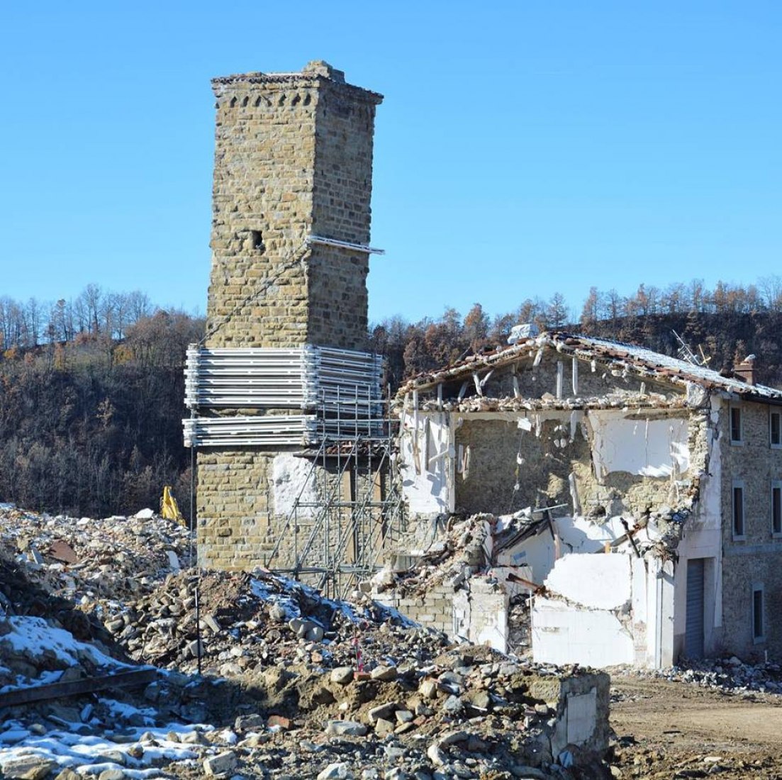 The town of Amatrice, Italy. Image courtesy of World Monuments Fund