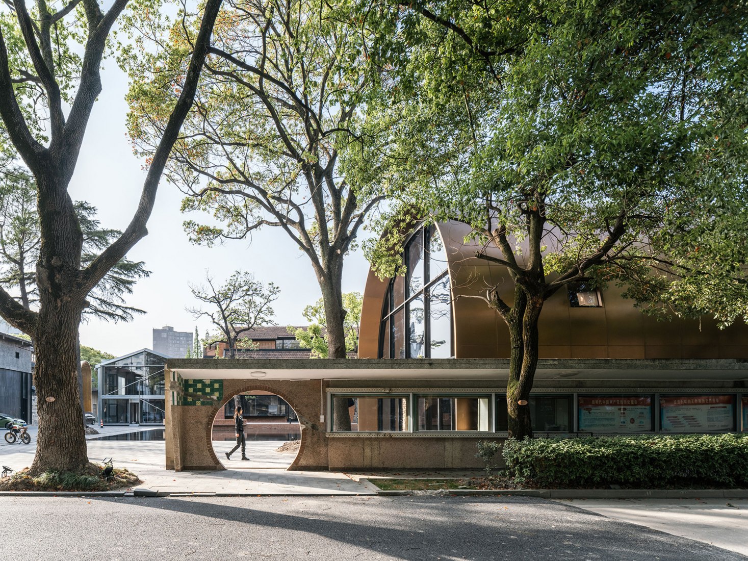 «Copper Blockhouse» por Wutopia Lab. Fotografía por CreatAR Images.