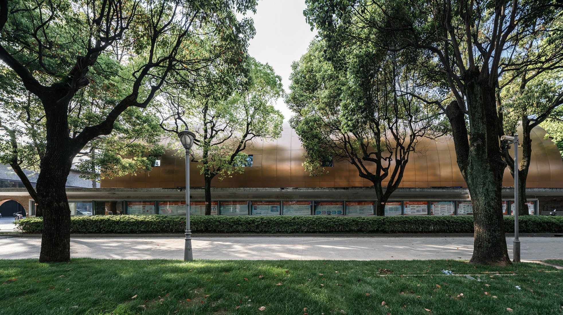 «Copper Blockhouse» por Wutopia Lab. Fotografía por CreatAR Images.