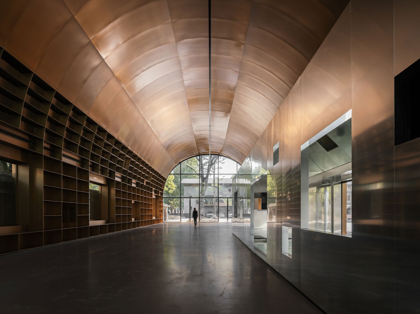 «Copper Blockhouse» por Wutopia Lab. Fotografía por CreatAR Images.