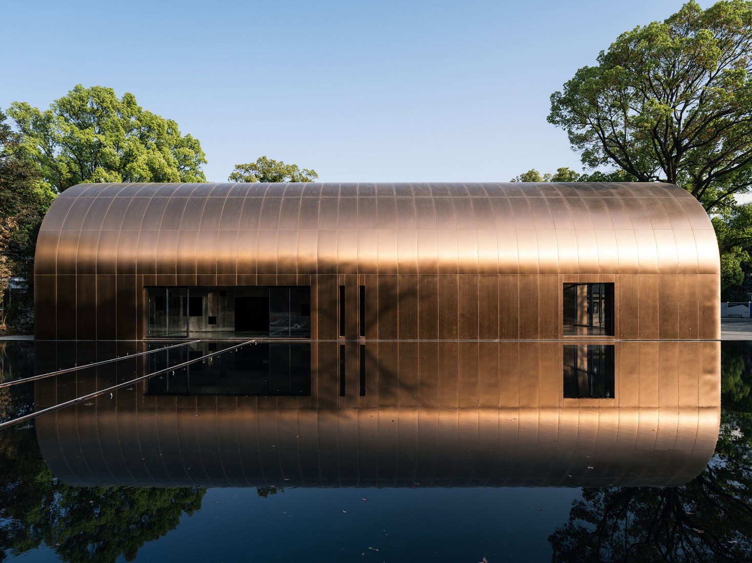 «Copper Blockhouse» por Wutopia Lab. Fotografía por CreatAR Images.