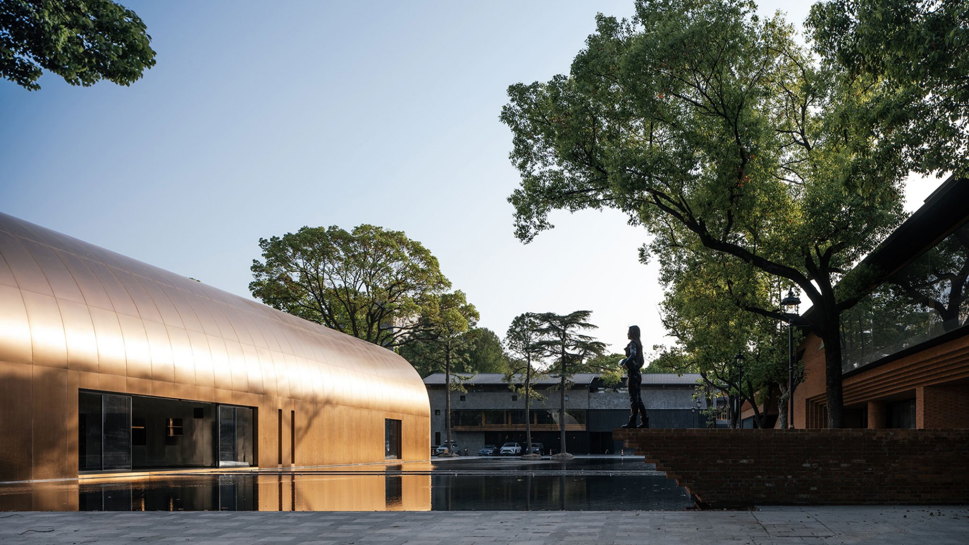 «Copper Blockhouse» por Wutopia Lab. Fotografía por CreatAR Images.