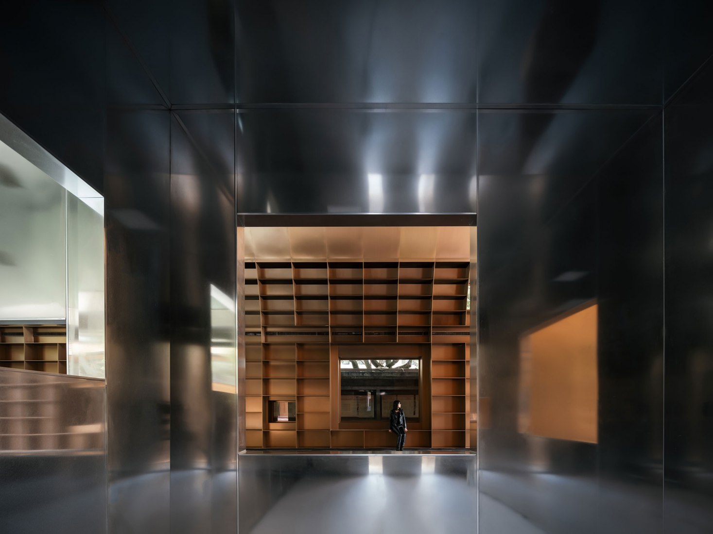 «Copper Blockhouse» por Wutopia Lab. Fotografía por CreatAR Images.