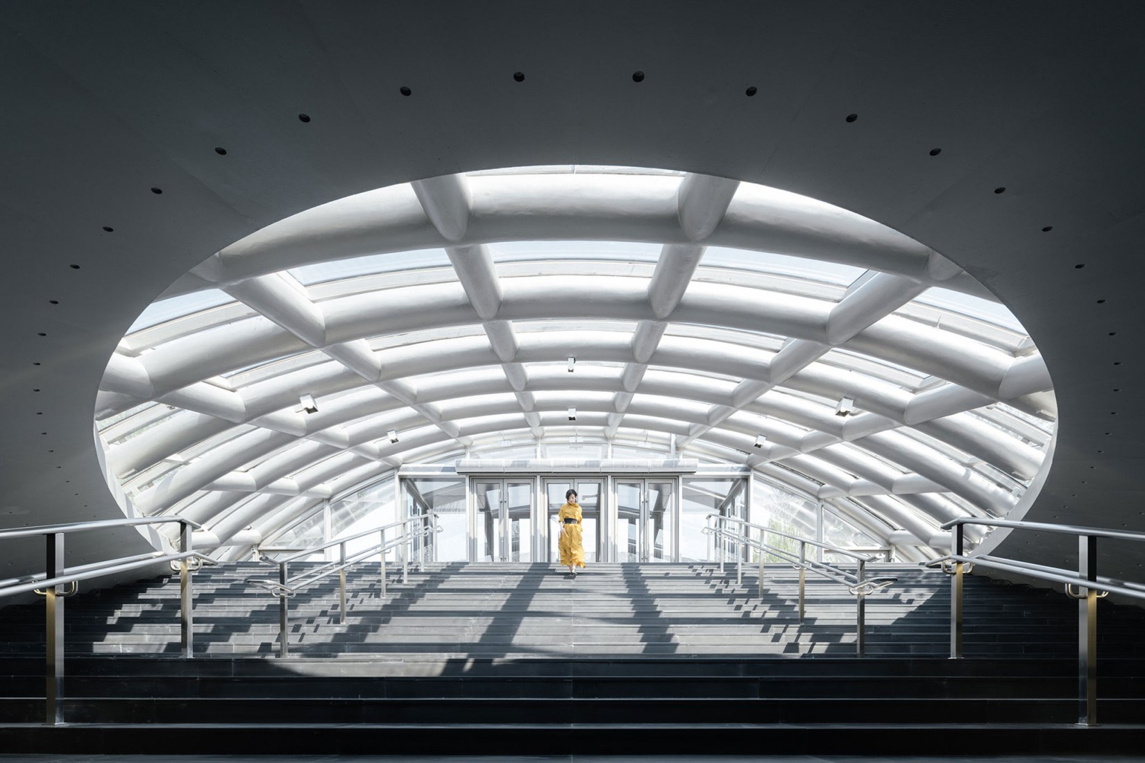 Deep Time Palace. El Ojo del Museo por Wutopia Lab. Fotografía por CreatAR Images.