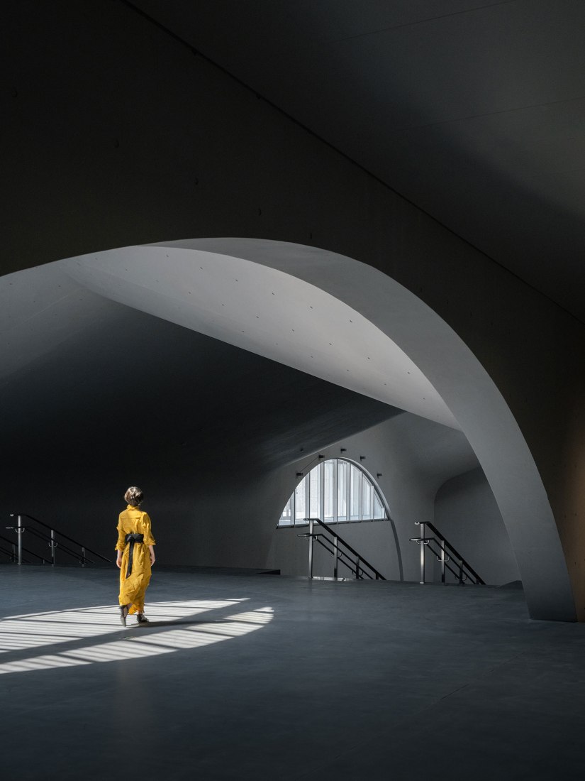 Deep Time Palace. El Ojo del Museo por Wutopia Lab. Fotografía por CreatAR Images.