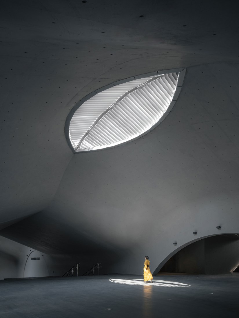 Deep Time Palace. El Ojo del Museo por Wutopia Lab. Fotografía por CreatAR Images.