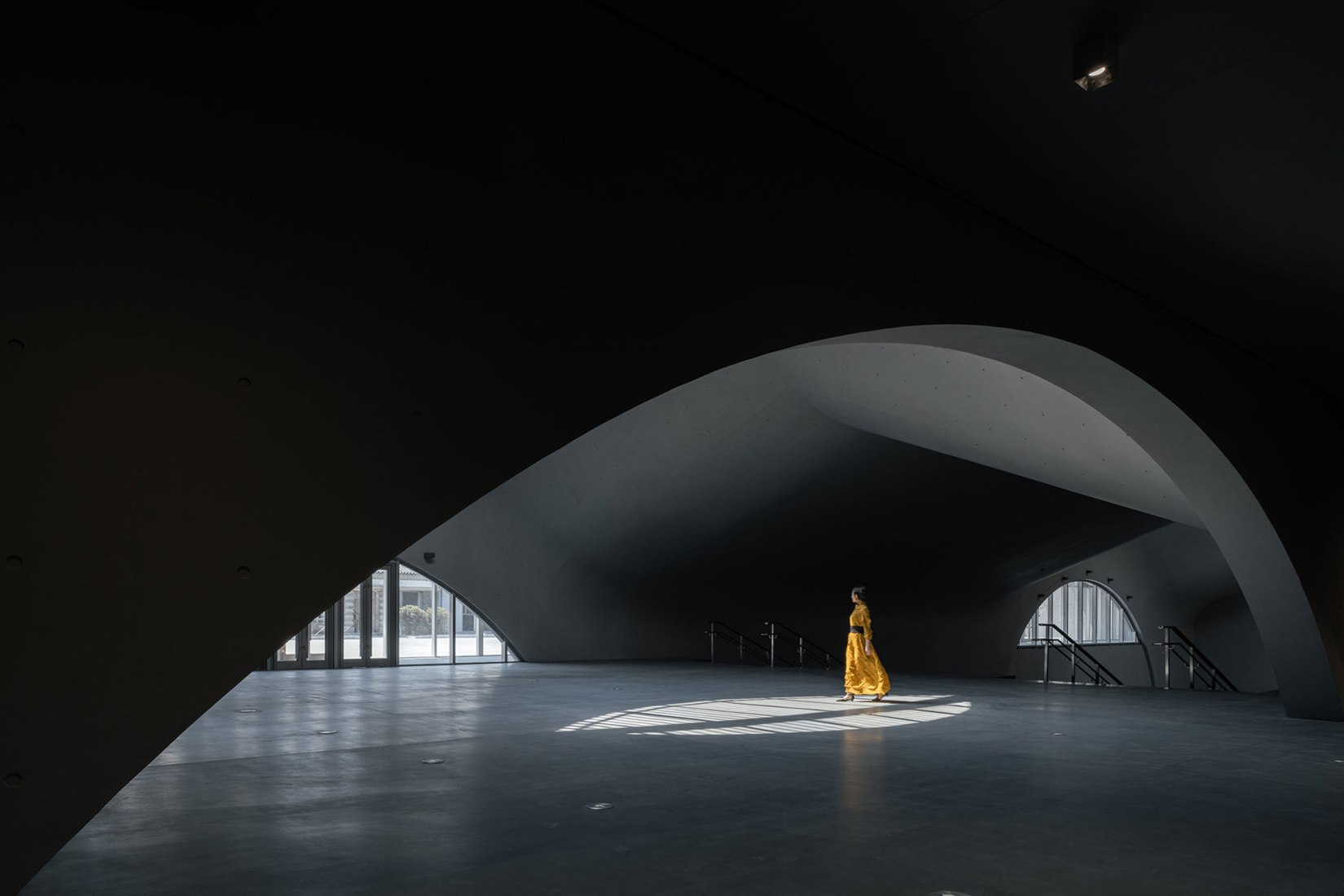 Deep Time Palace. El Ojo del Museo por Wutopia Lab. Fotografía por CreatAR Images.