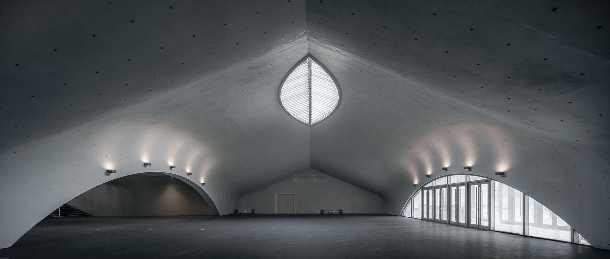 Deep Time Palace. El Ojo del Museo por Wutopia Lab. Fotografía por CreatAR Images.