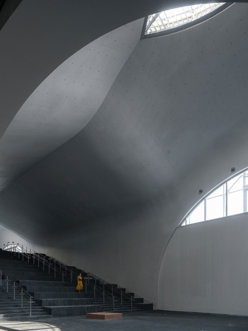 Deep Time Palace. El Ojo del Museo por Wutopia Lab. Fotografía por CreatAR Images.