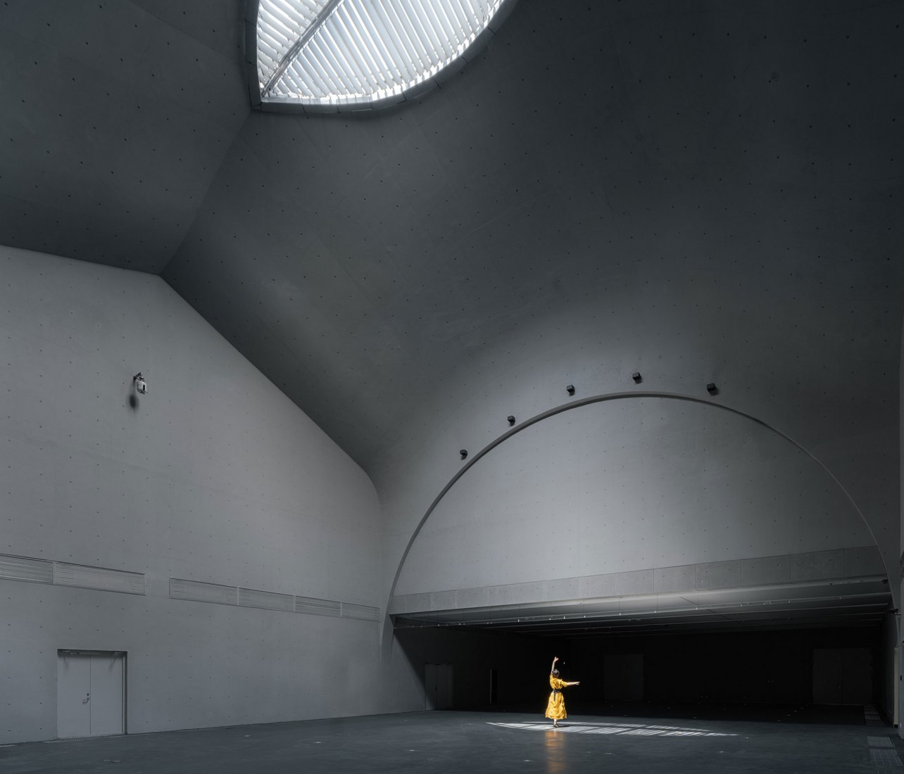 Deep Time Palace. El Ojo del Museo por Wutopia Lab. Fotografía por CreatAR Images.