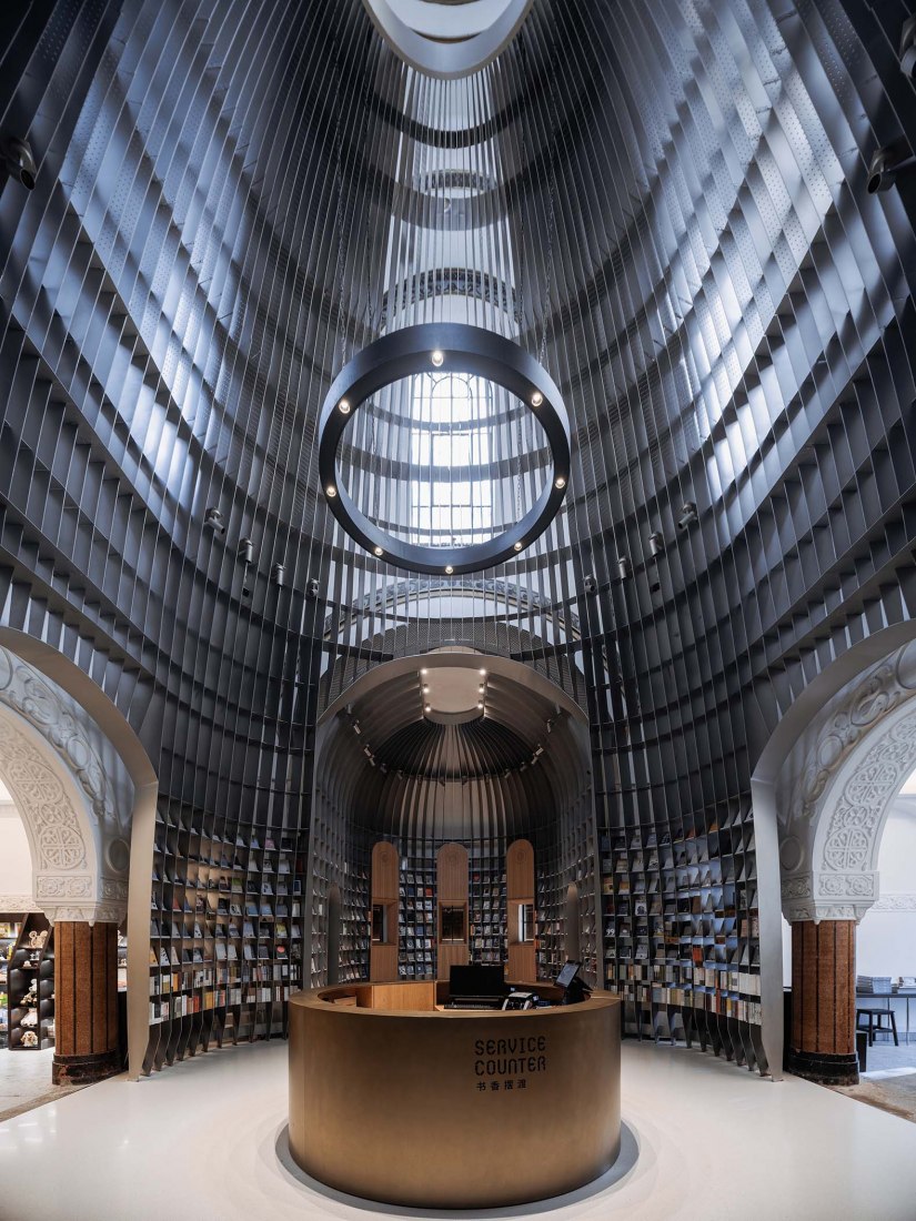 Tienda de poesía Sinan Books por Wutopia Lab. Fotografía por CreatAR Images