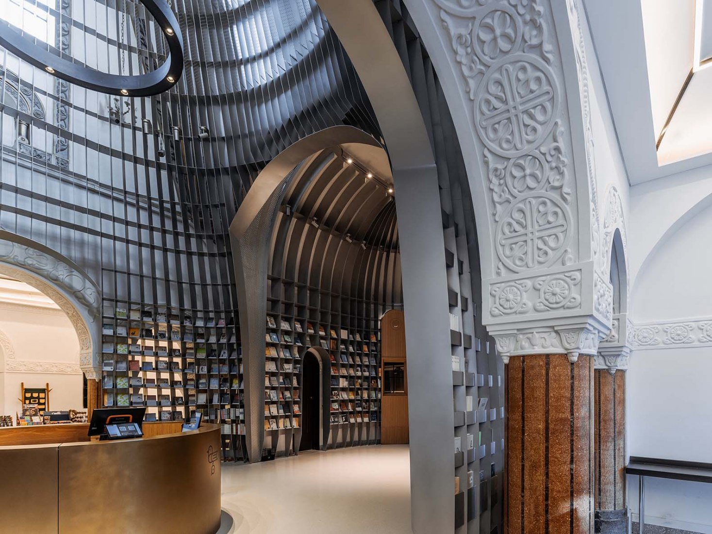 Tienda de poesía Sinan Books por Wutopia Lab. Fotografía por CreatAR Images