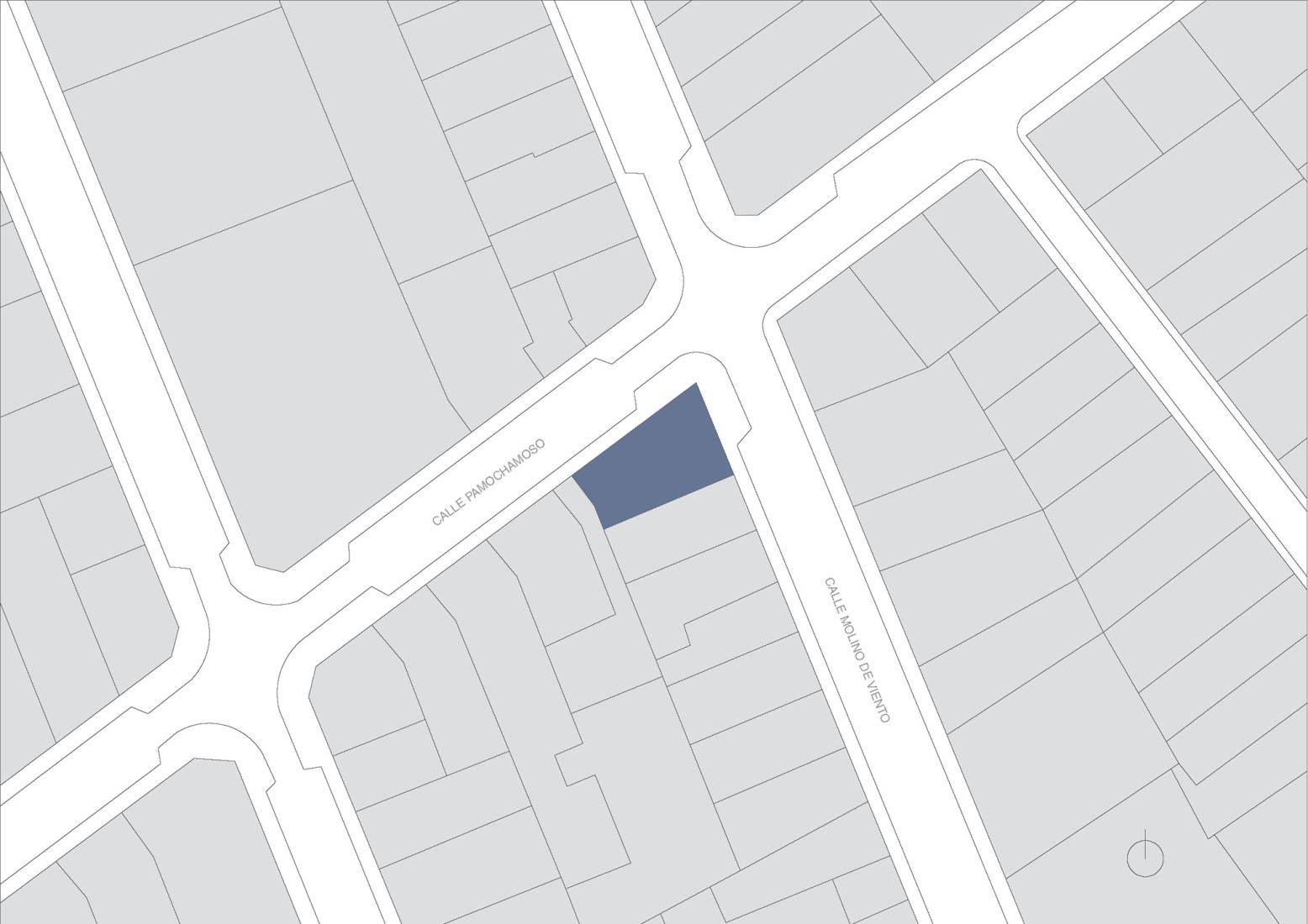 Site plan. House M by Xstudio.