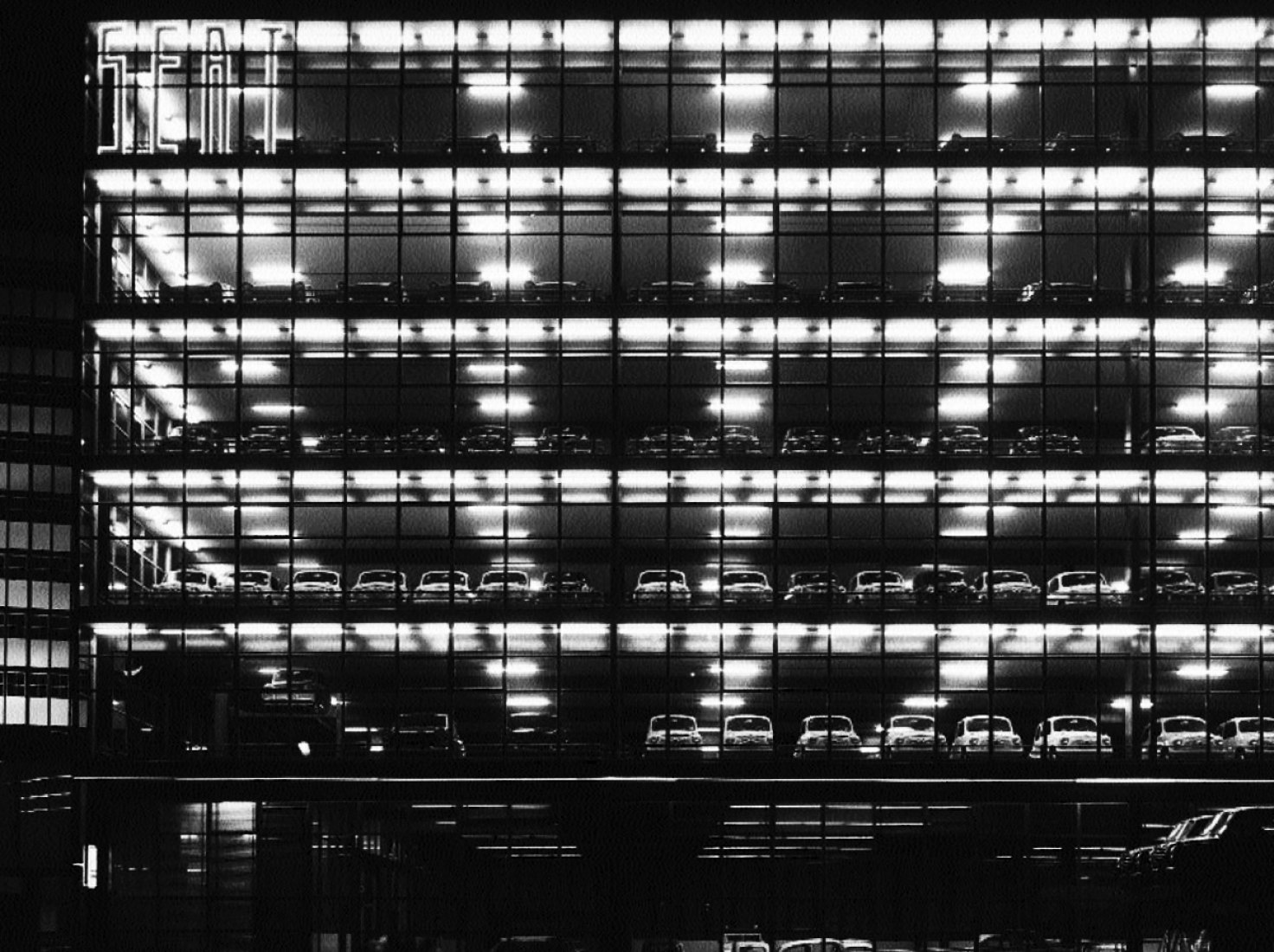 1958. SEAT headquarters in Barcelona. Spain. Architects: C. Ortiz-Echagüe and R. Echaide