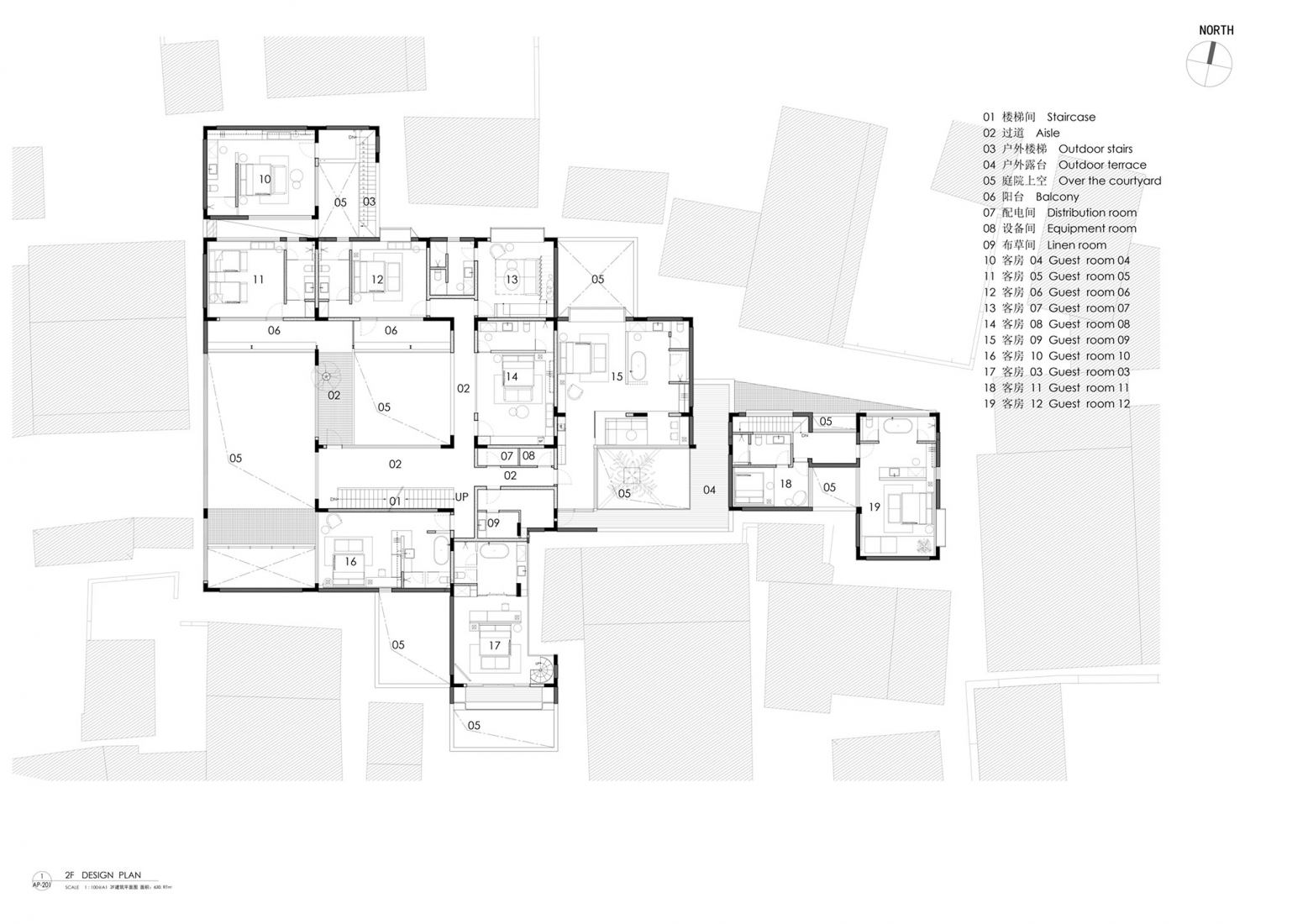 First floor. Yiyun · Bishan Hotel by y.ad studio.