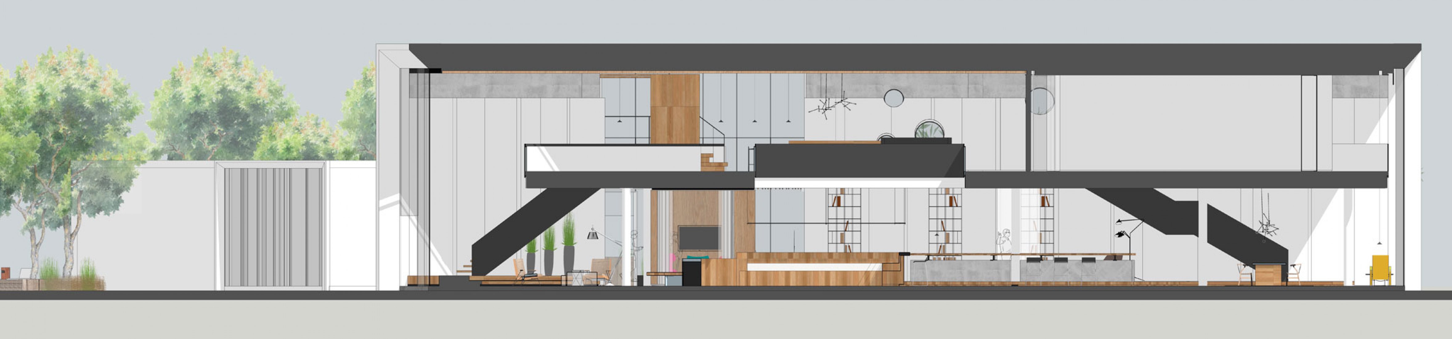 Section. Y20 SPACE by WJ Design.