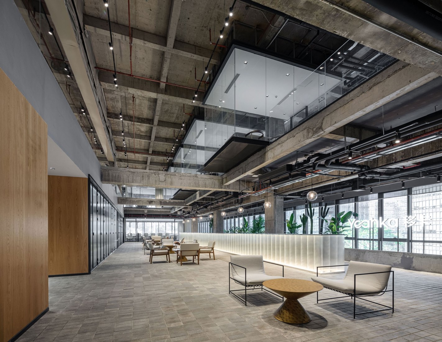 Shenzhen Yeahka C4 Office Design por JSPA Design. Fotografía por Shengliang Su.