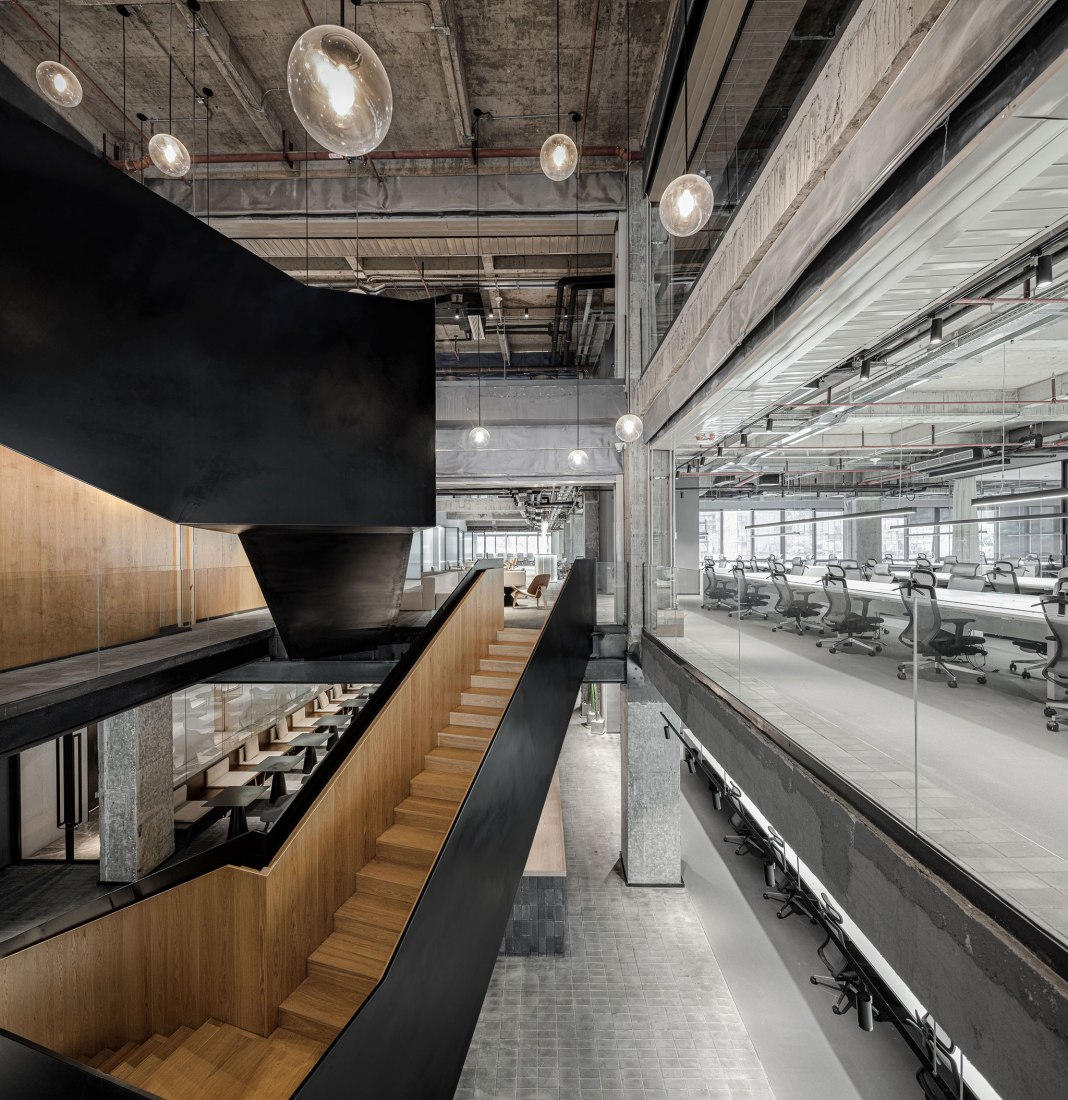 Shenzhen Yeahka C4 Office Design por JSPA Design. Fotografía por Shengliang Su.