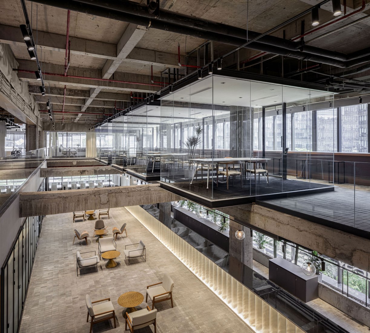 Shenzhen Yeahka C4 Office Design por JSPA Design. Fotografía por Shengliang Su.
