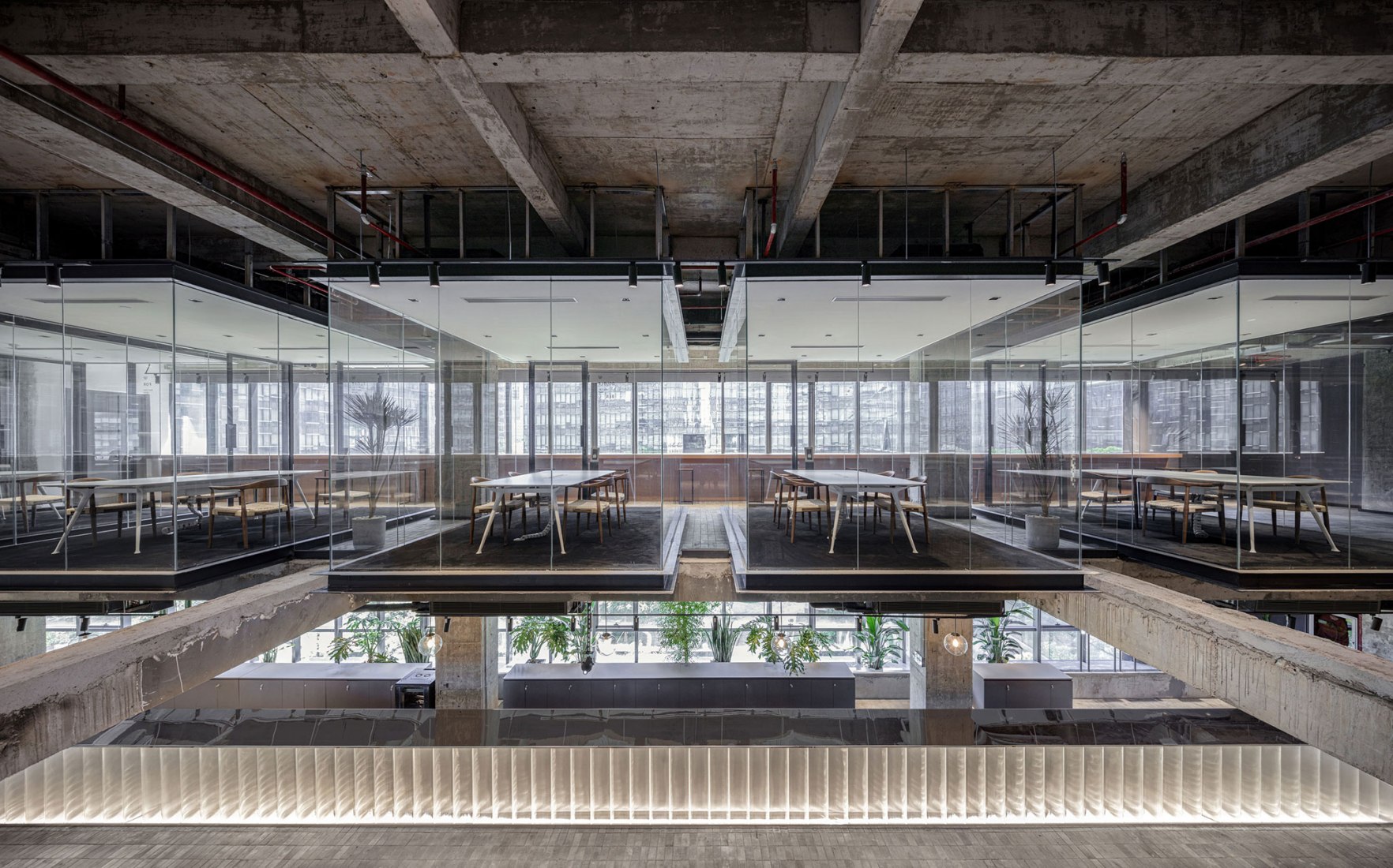 Shenzhen Yeahka C4 Office Design por JSPA Design. Fotografía por Shengliang Su.