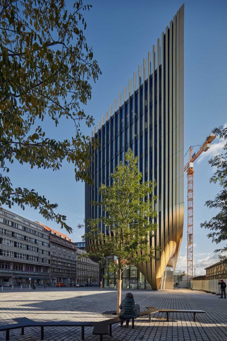 Zaha Hadid Architects completes construction of Masaryčka | The ...