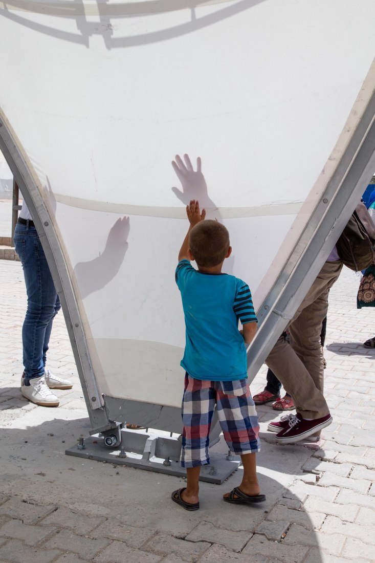 Turkey. EAA Foundation Tents by Zaha Hadid Architects. Photograph by Luke Hayes.