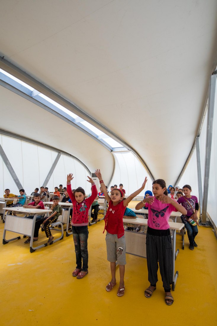 Turkey. EAA Foundation Tents by Zaha Hadid Architects. Photograph by Luke Hayes.