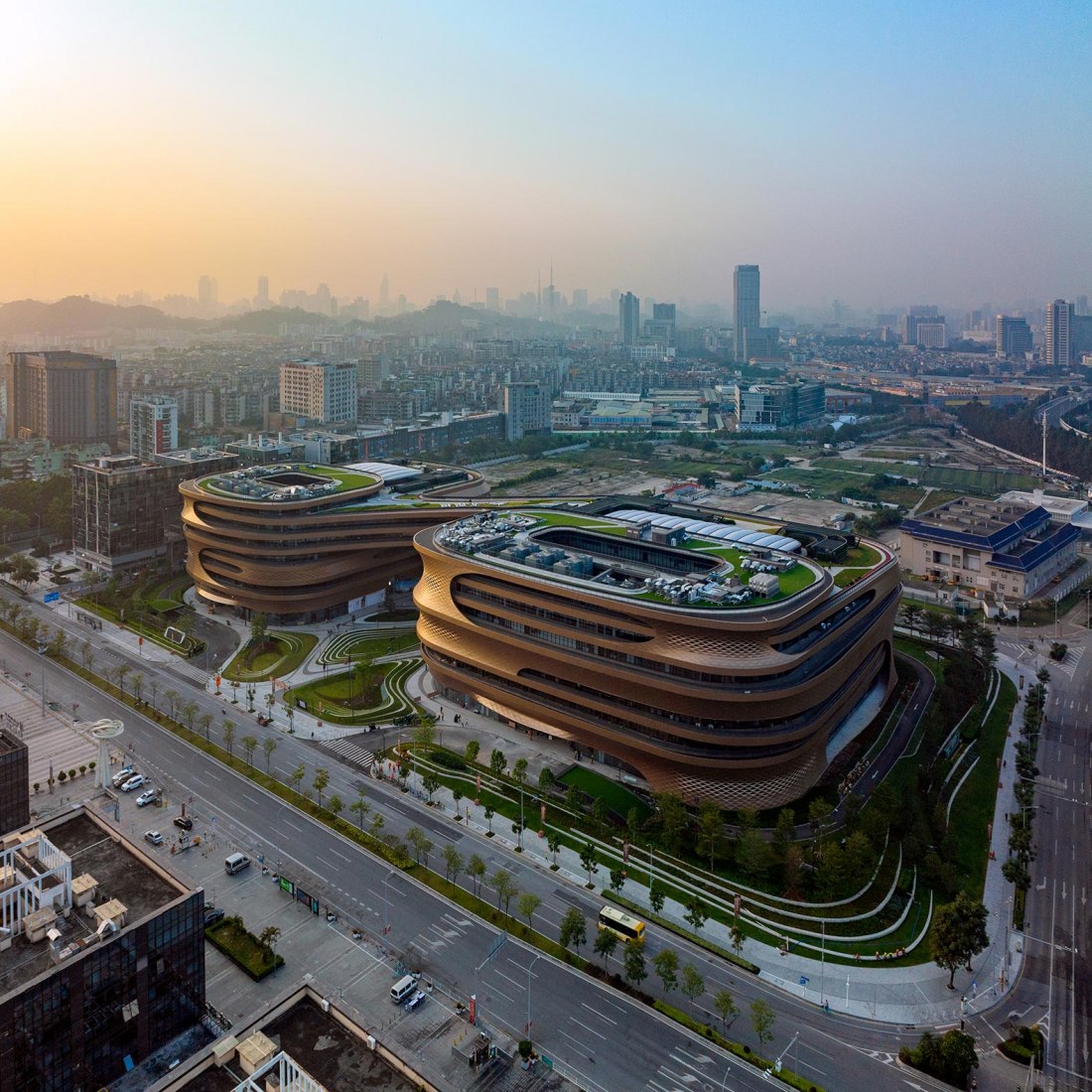 Infinitus Plaza by Zaha Hadid Architects. Photograph by Felix Amiss.