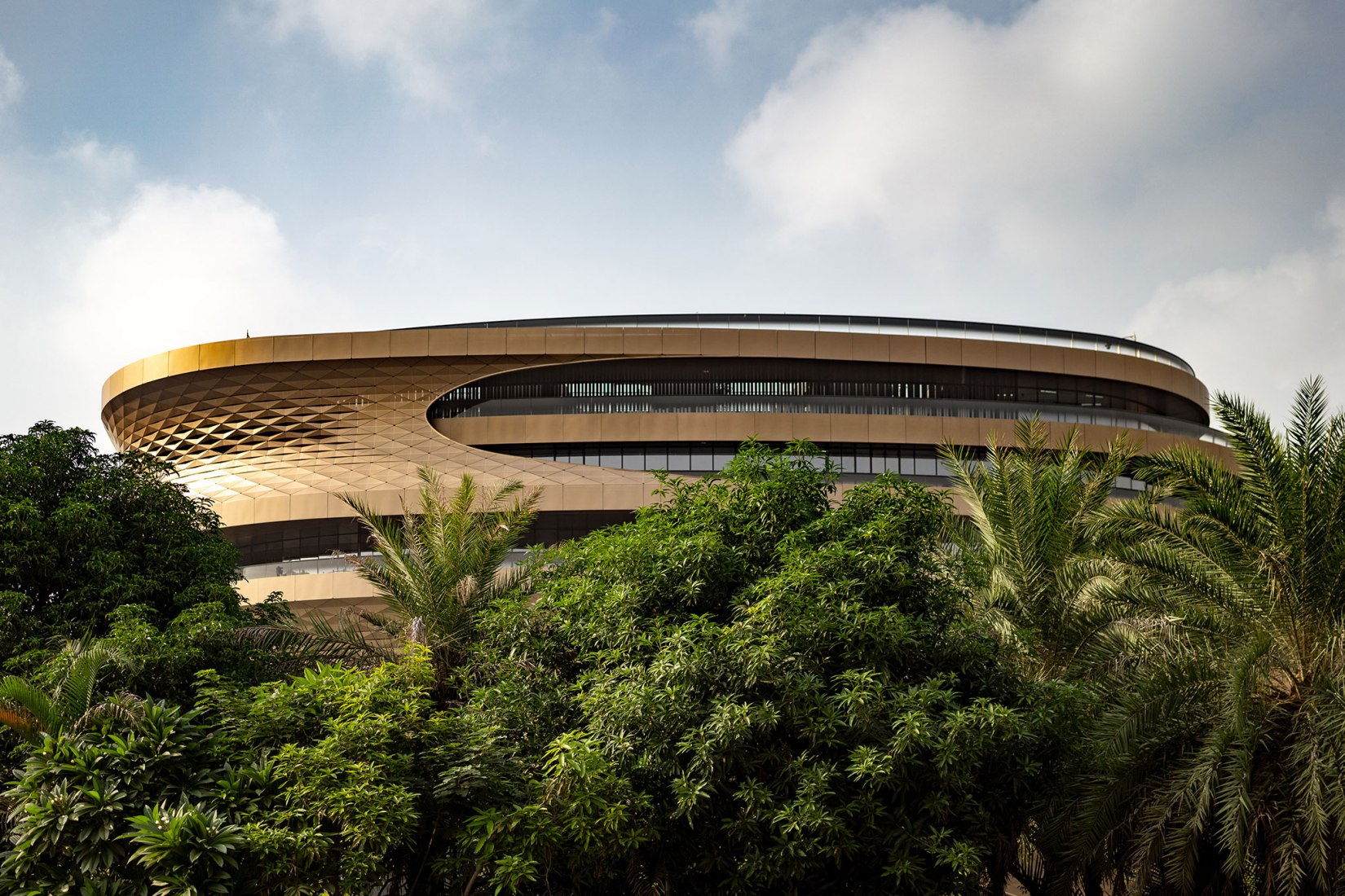 Infinitus Plaza by Zaha Hadid Architects. Photograph by Felix Amiss.