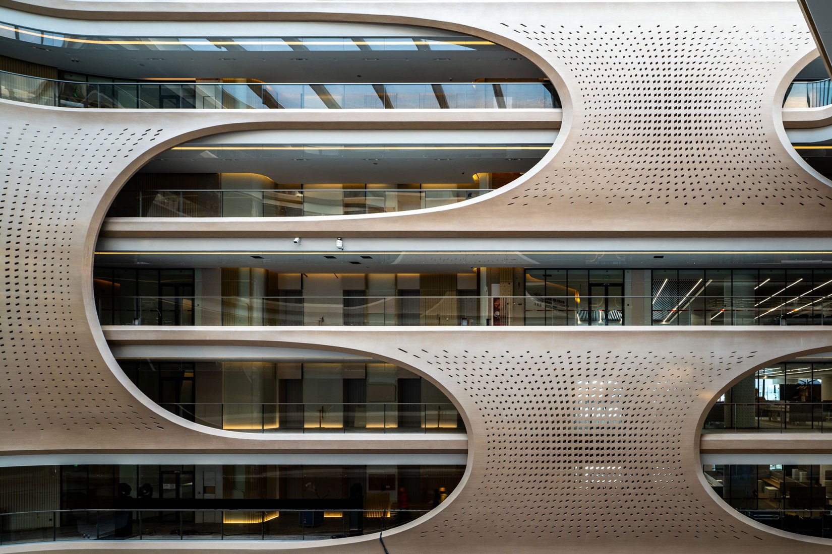 Infinitus Plaza by Zaha Hadid Architects. Photograph by Felix Amiss.