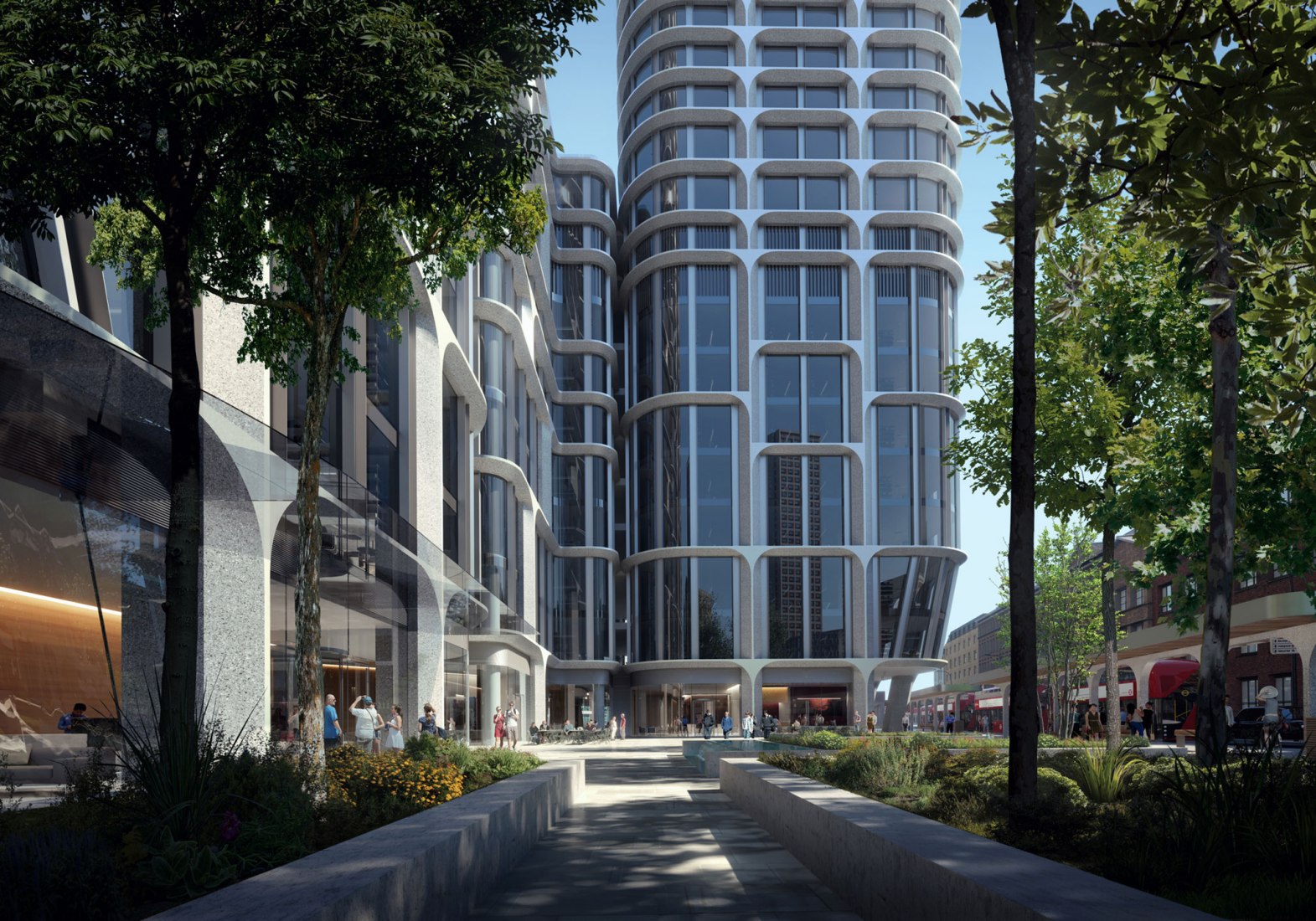 Rendering. Image © Slashcube / Zaha Hadid Architects