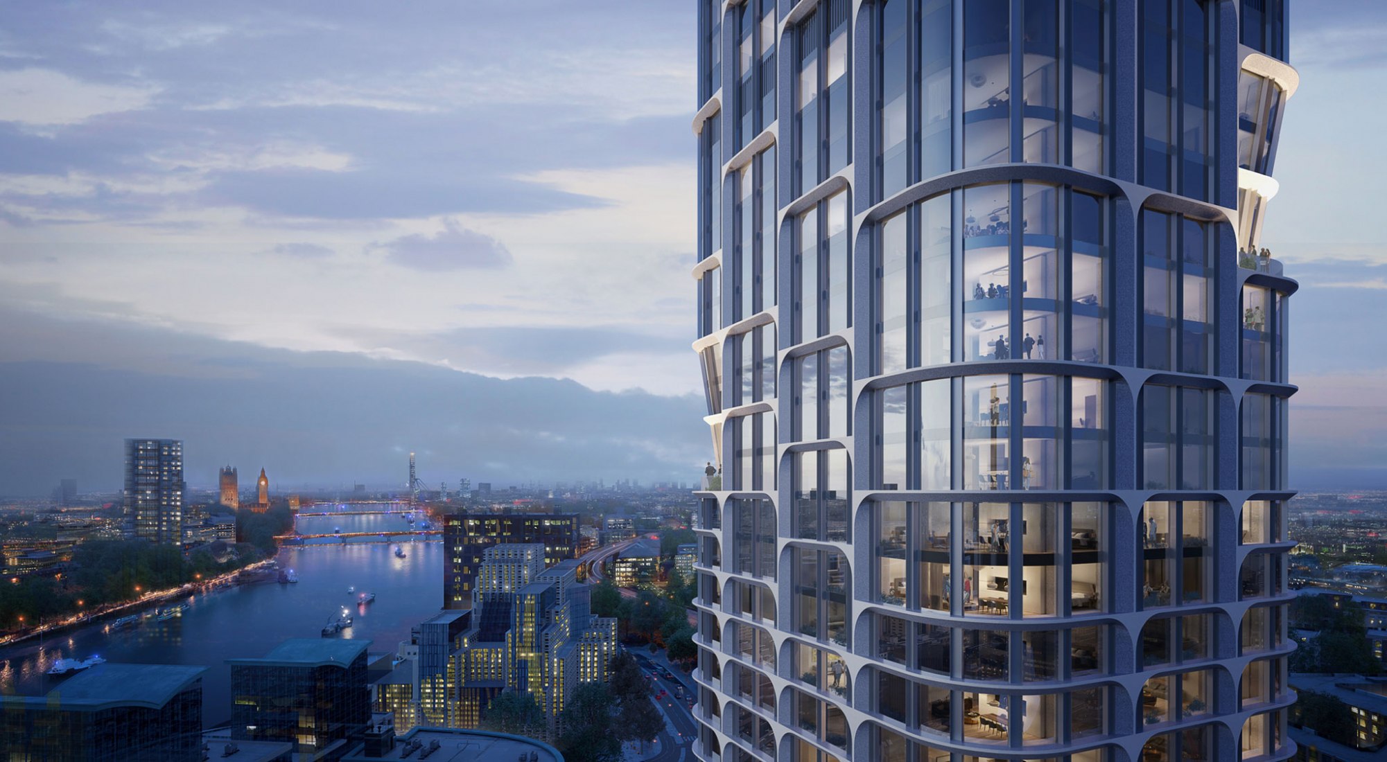 Detail. Rendering. Image © Slashcube / Zaha Hadid Architects