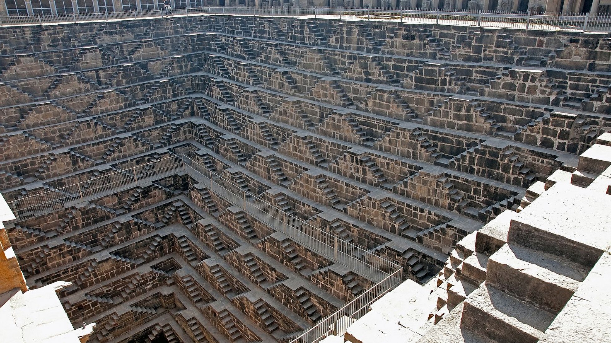 Chand Baori. Abhaneri, Rajasthan. do. 800 ce / siglo XVIII. Foto por Victoria Lautman.
