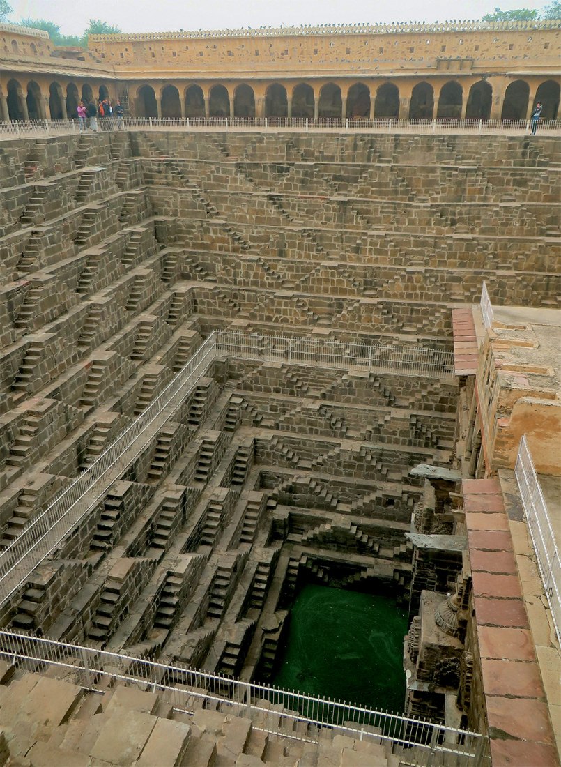 Chand Baori. Abhaneri, Rajasthan. do. 800 ce / siglo XVIII. Foto por Victoria Lautman.