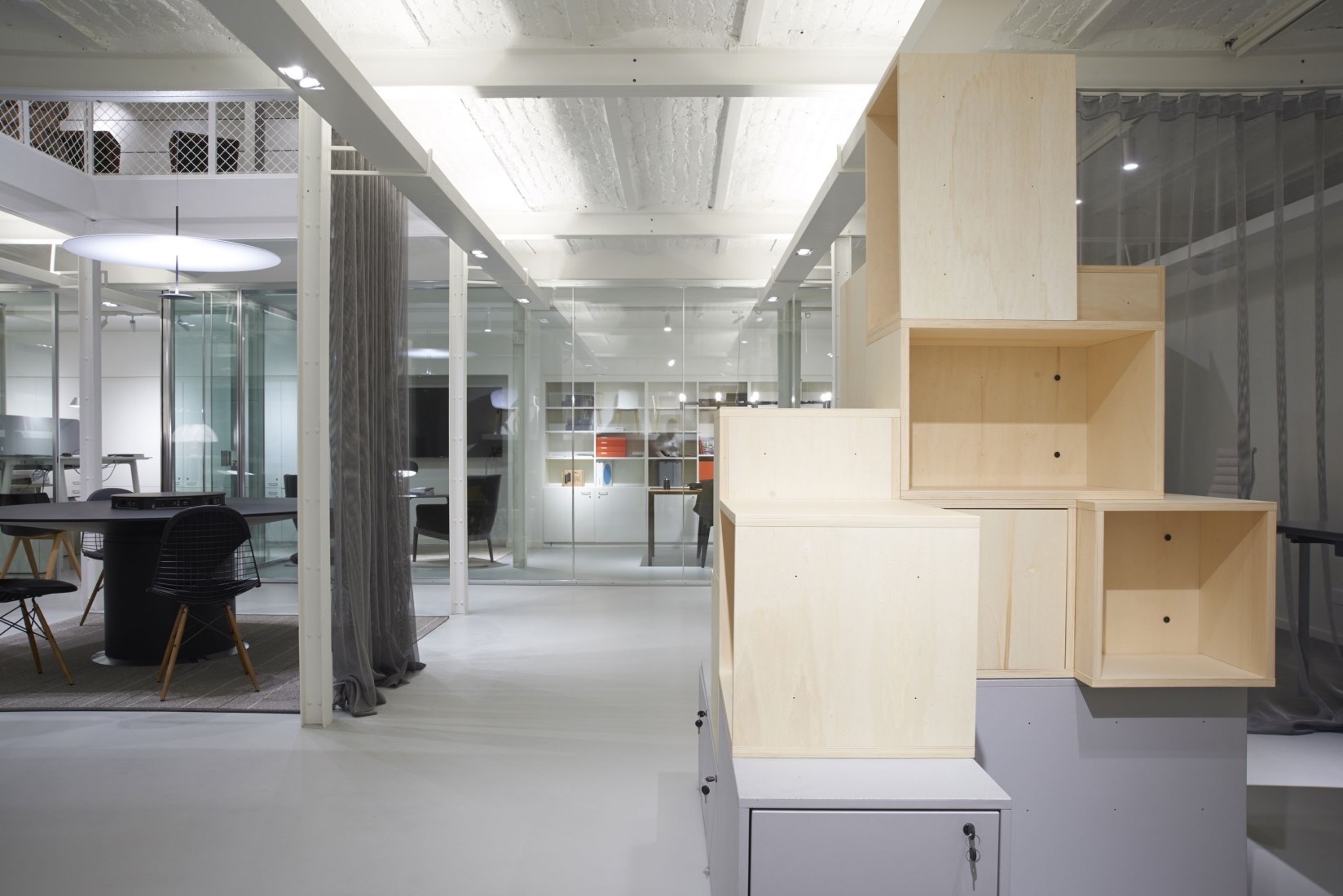 New RBC furniture showroom by Jean Nouvel. Photograph © Flore Chenaux. Image courtesy Ateliers Jean Nouvel
