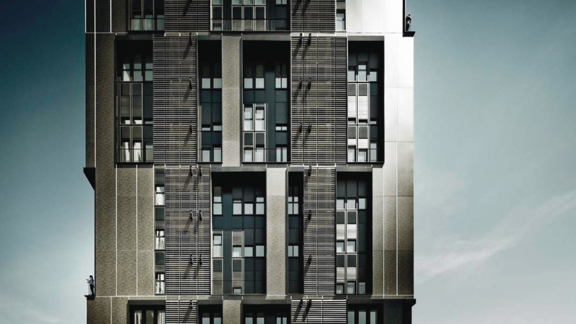 orre de vivienda social de 75 unidades por Roldán + Berengué, arqts. Fotografía © Jordi Surroca