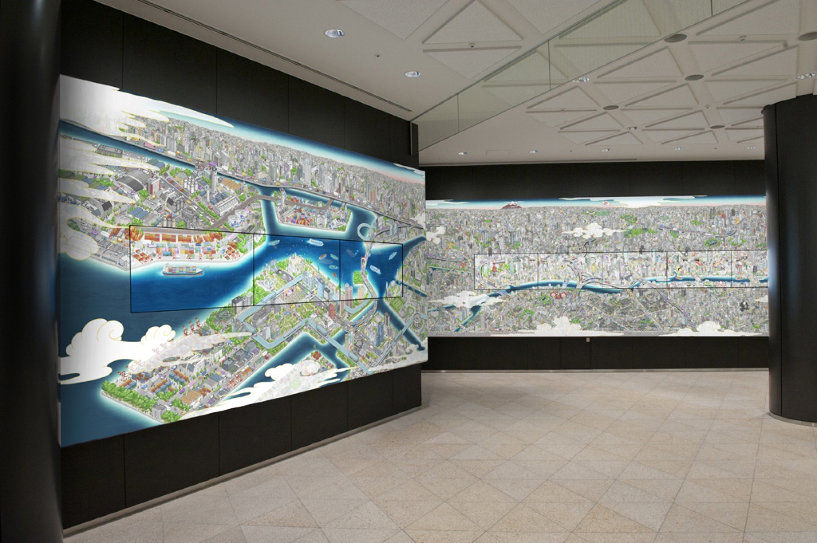 The TOKYO SKYTREE mural by teamLab | METALOCUS