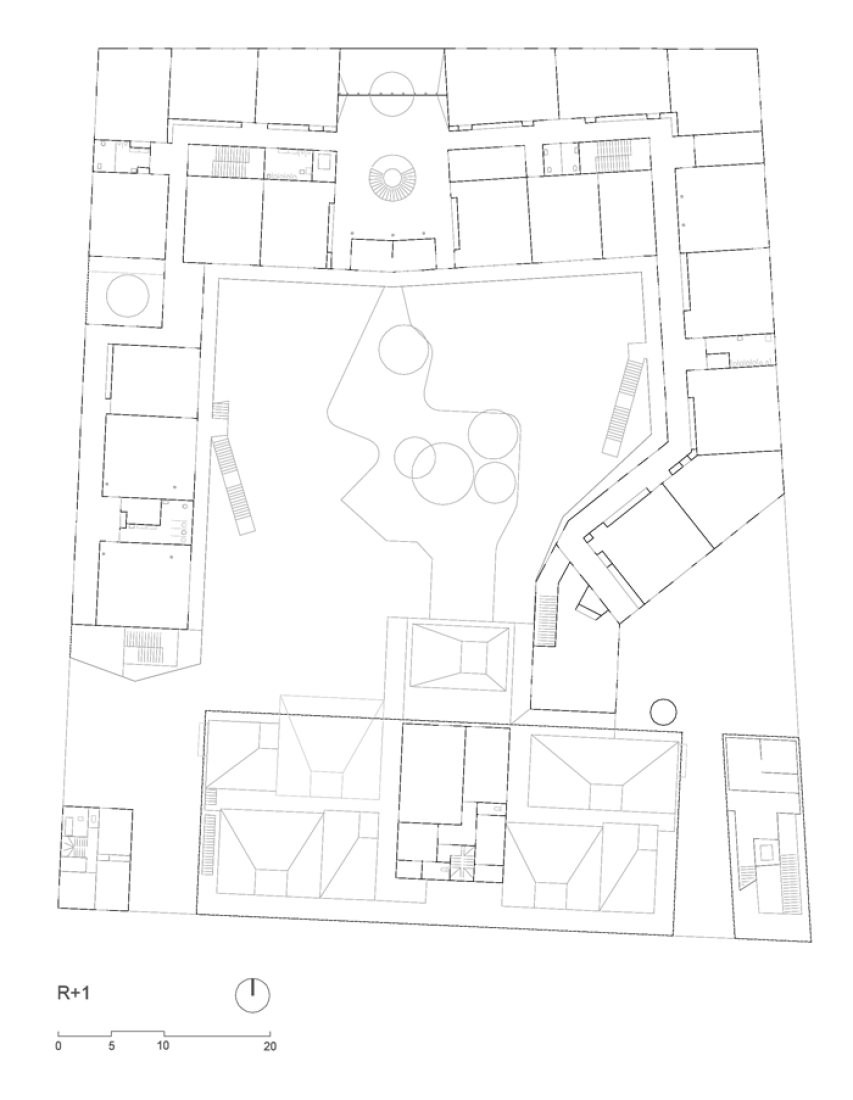 First floor, Intermunicipal school complex by Vincent Parreira – AAVP Architecture. Courtesy of Metropolis Communication.