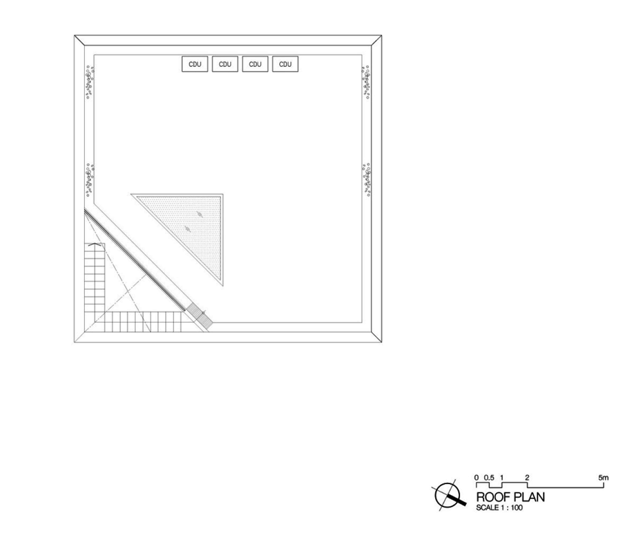 Roof plan. Baan Moon by IF.