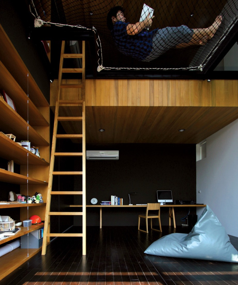 Woorking room, Baan Moon by IF. Photograph © Wison Tungthunya & IF.