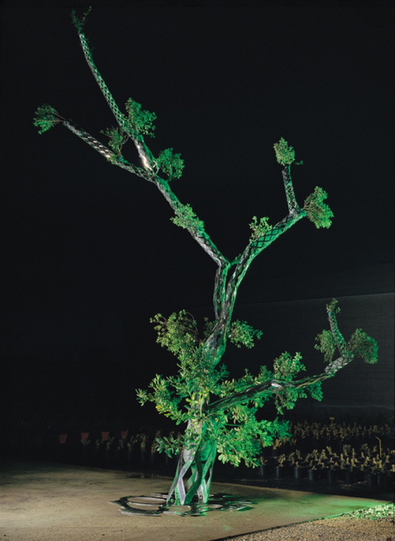 Maqueta. L' Arbre Empathique, por Enric Ruiz-Geli.