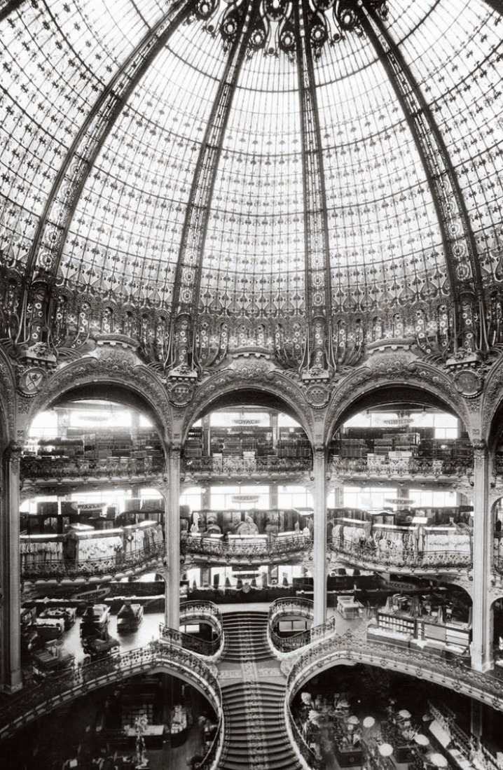 Album de la construction, 1912. Photograph © Archives Galeries Lafayette.