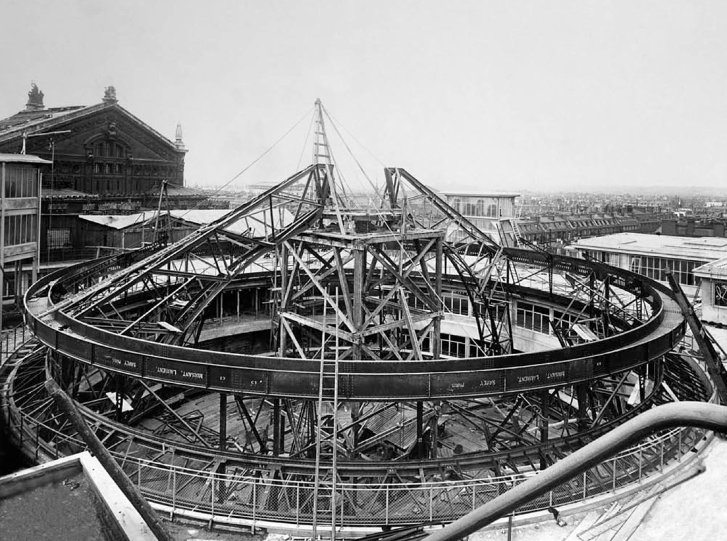 Album de la construction, 1912. Photograph © Archives Galeries Lafayette.
