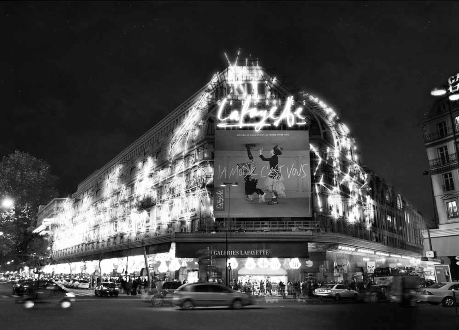 Album de la construction, 1912. Photograph © Archives Galeries Lafayette.