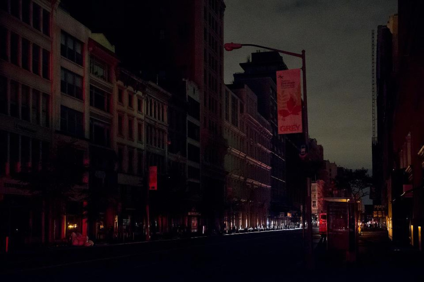 Sandy's Aftermath, New York without power by Iwan Baan. Photography by Iwan Baan.