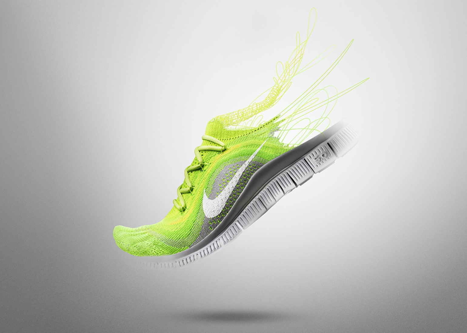 Nike Free Flyknit por Wieden + Kennedy en Shanghai