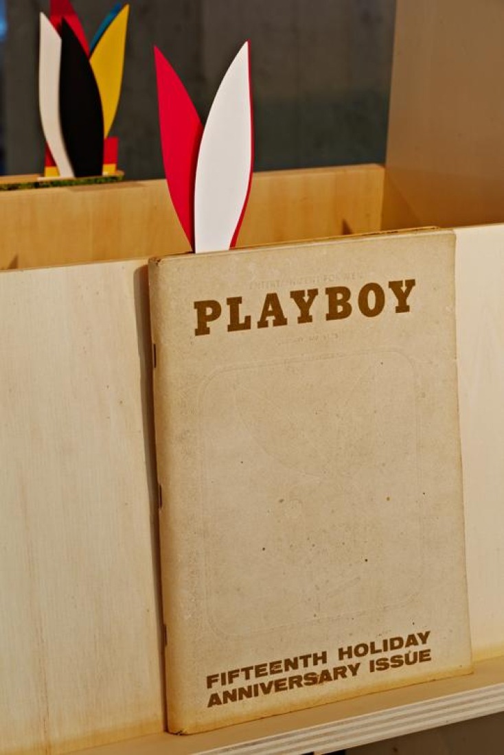 Cover of a Playboy number. Exhibition: Playboy Architecture 1953-1979.