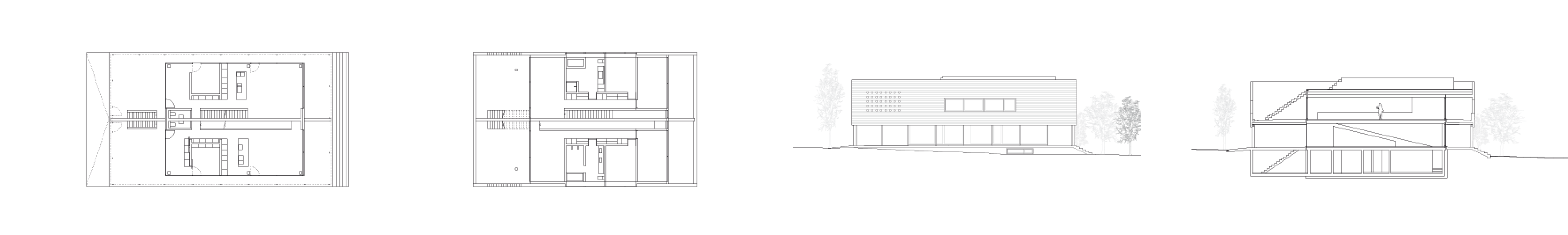 2010-2011.Twin Houses Kastanienbaum, Lucerne. Switzerland. By Thomas Lussi.